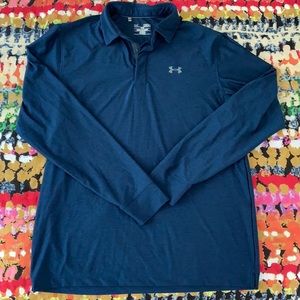 Under Armour Men's Blue Polo Shirt